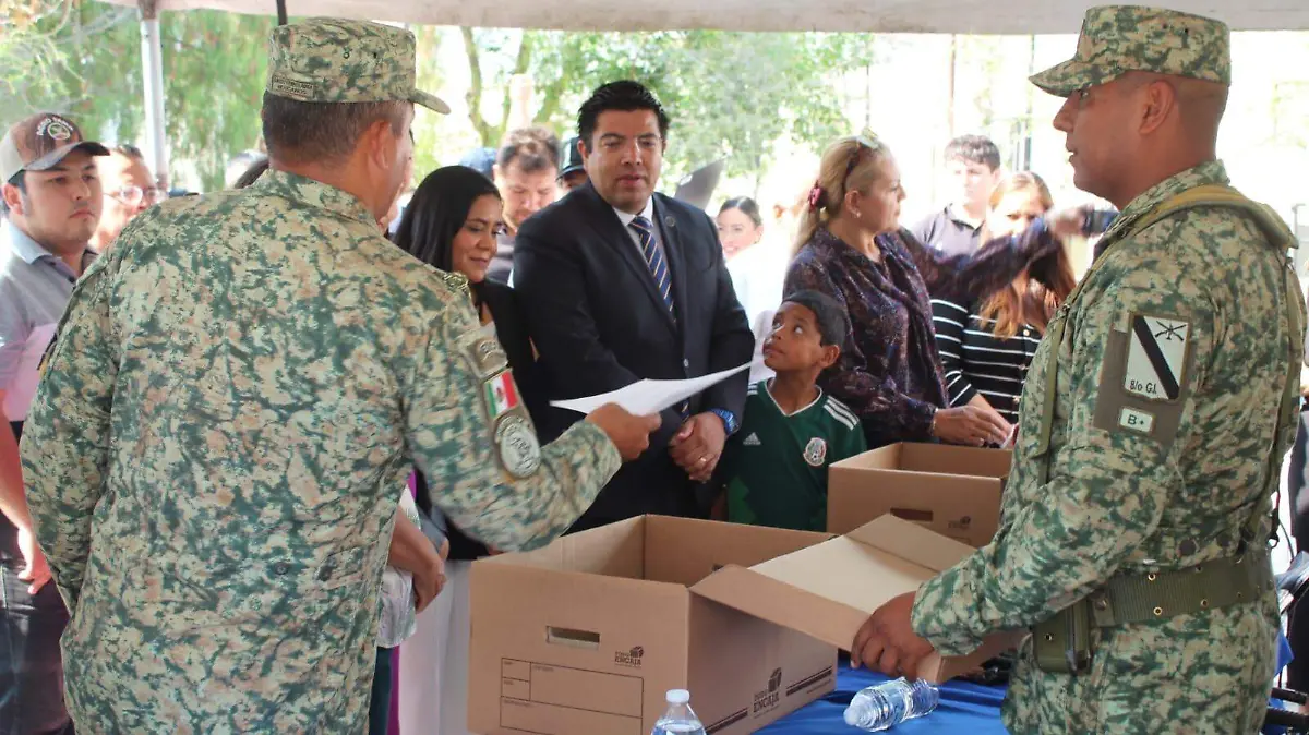 CANJE DE ARMAS-JESÚS MARÍA