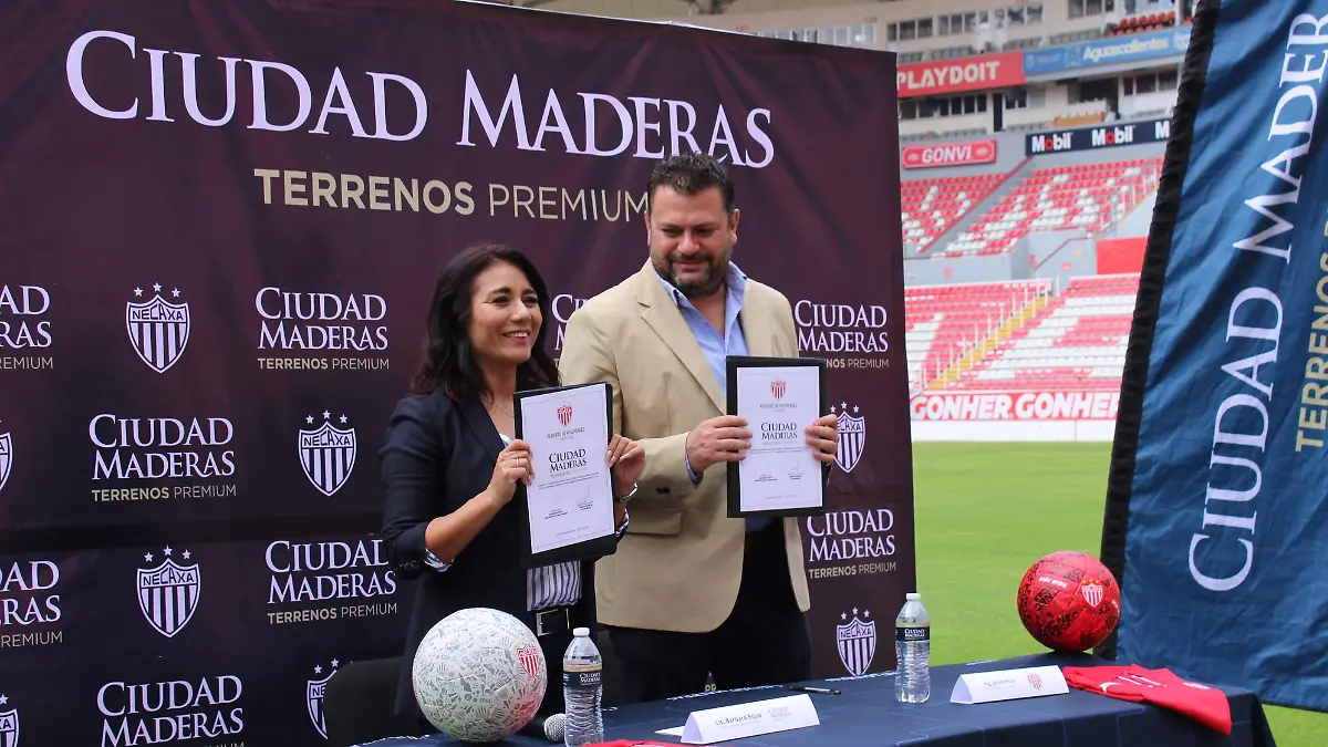 CIUDAD MADERAS patrocina a Necaxa (2)