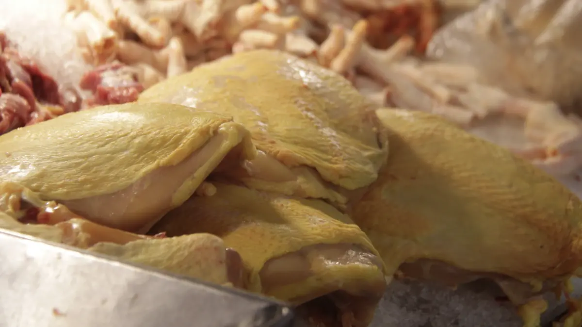 POLLO CRUDO-LAVAR-RIESGOS