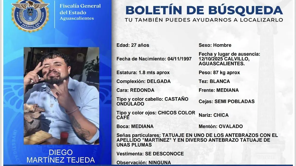 DESAPARECIDOS_COMISION DE BUSQUEDA_CALVILLO