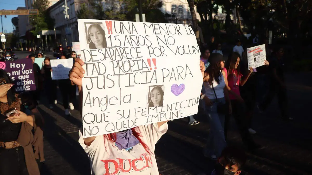 MANIFESTACION ANGELA-JUSTICIA