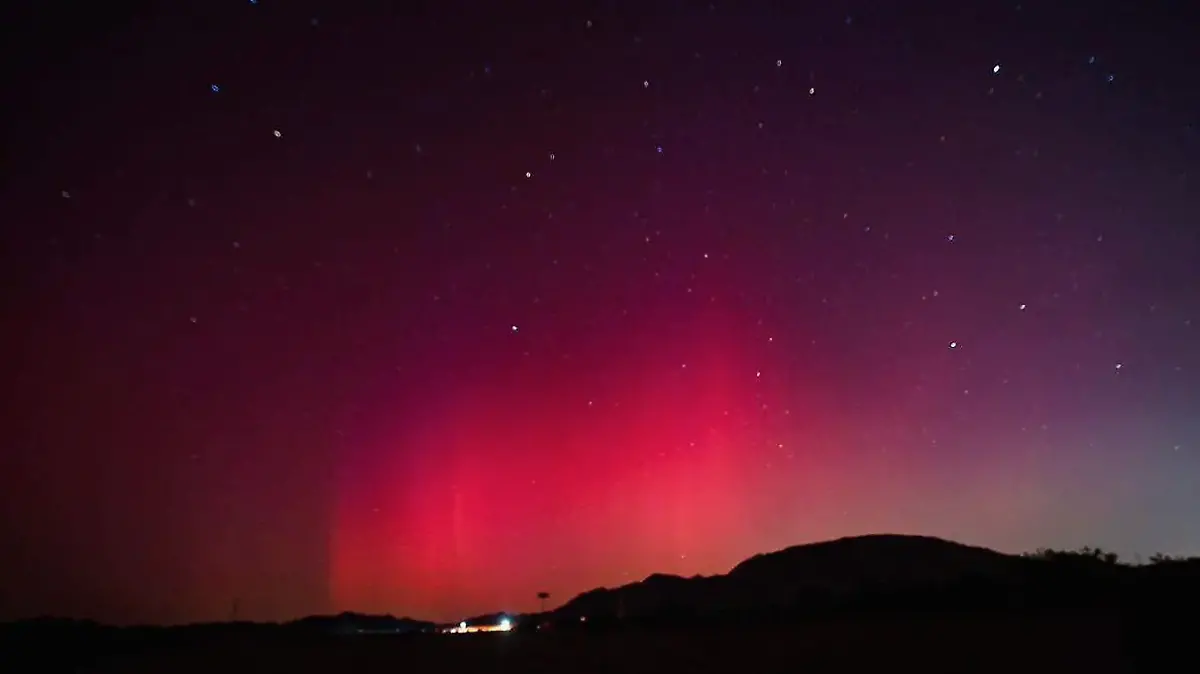AURORA BOREAL-MEXICO-FENOMENO