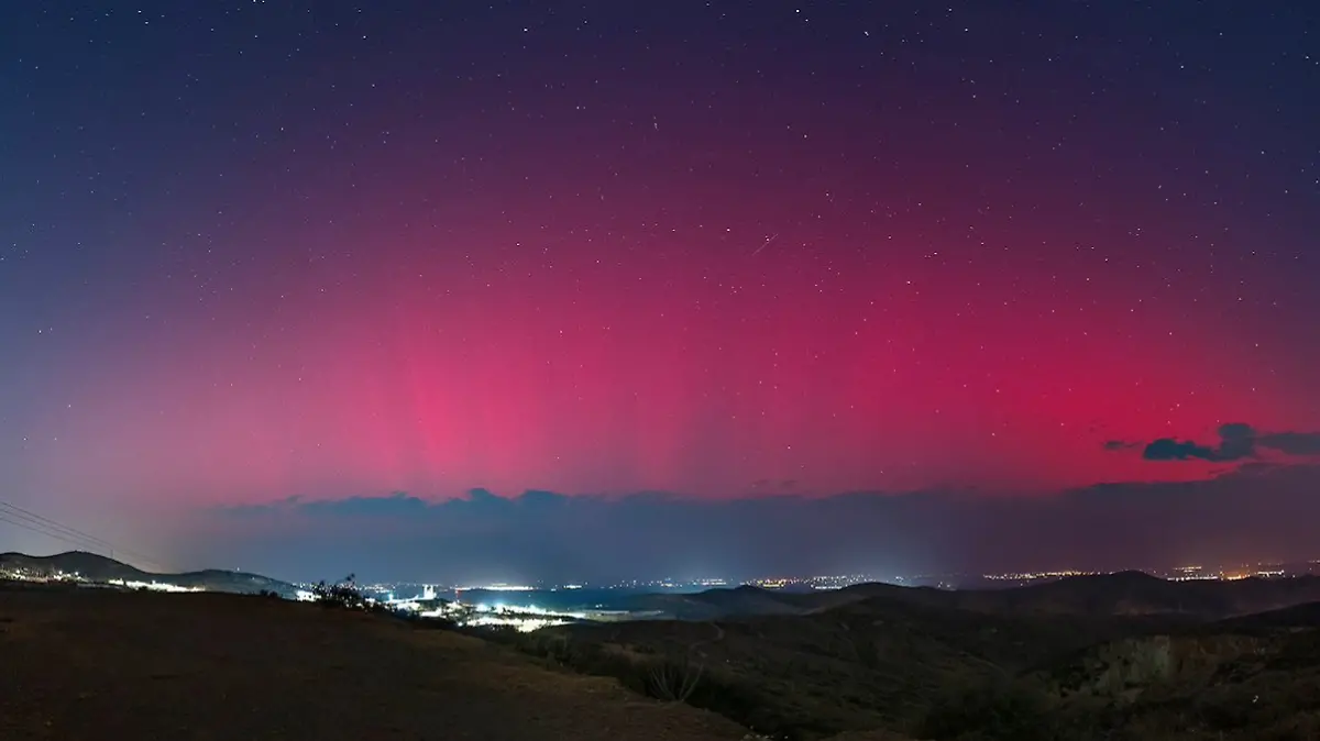 AURORA BOREAL-MEXCO-FENOMENO