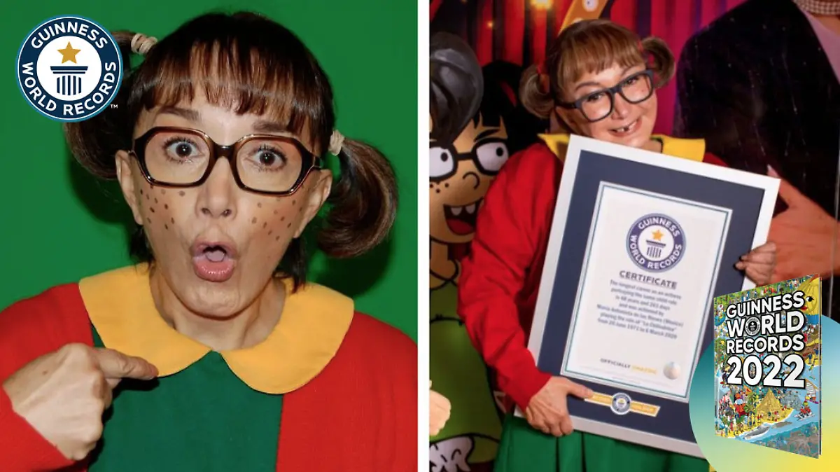 RECORD GUINNESS-CHILINDRINA-VIRIDIANA ALVAREZ