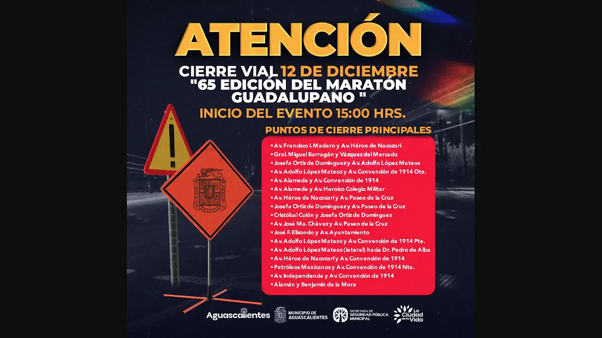 CIERRES-VIALES-MARATÓN GUADALUPANO