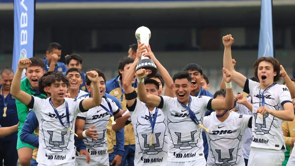 Pumas Sub18 campeon torneo Apertura 2023