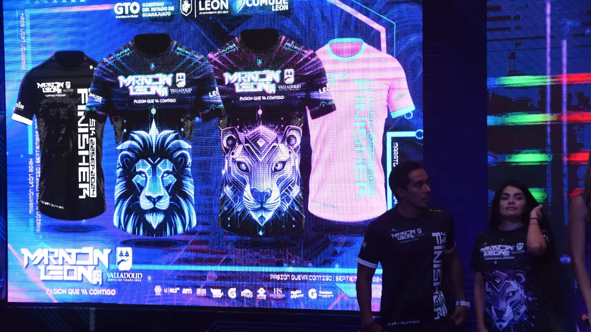 Maratón León devela medallas y playera oficial