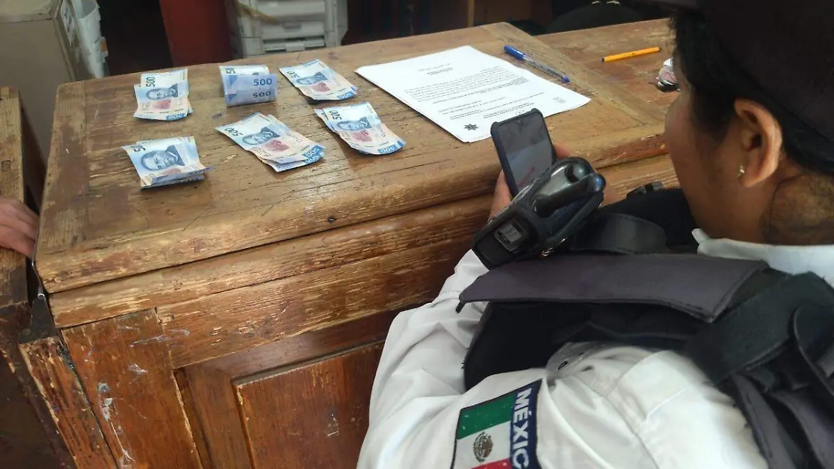 Recuperan seis mil pesos