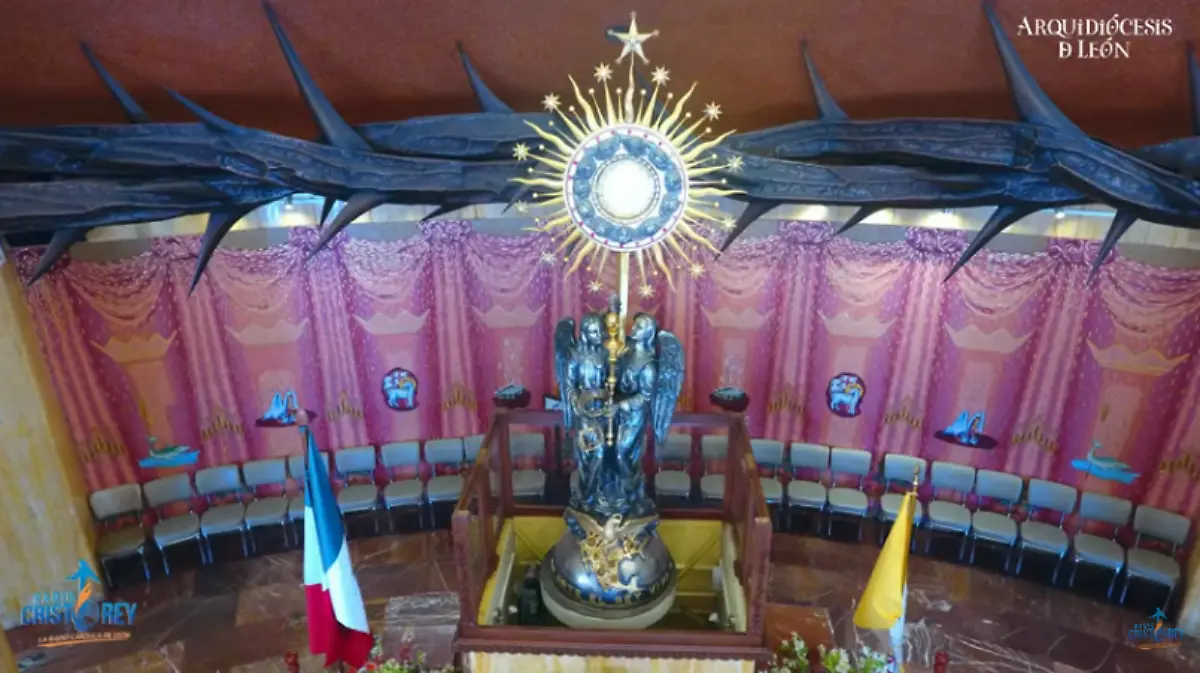 Captura de pantalla YouTube Radio Cristo Rey - Hora Santa