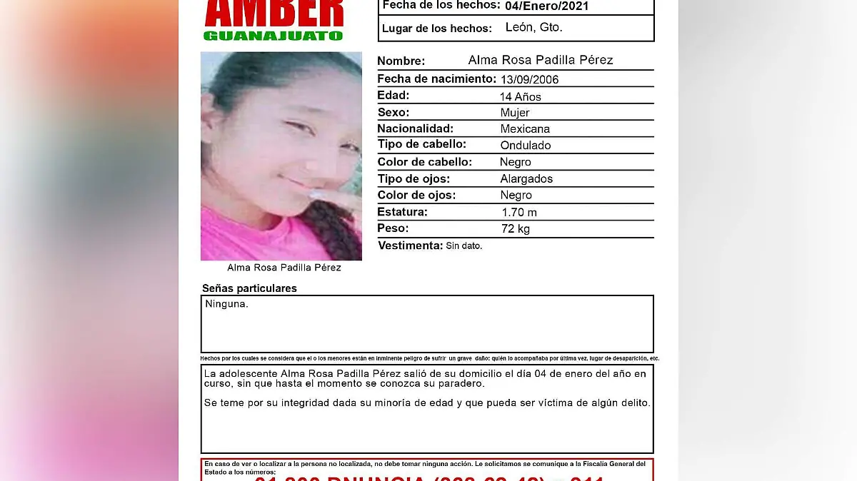 MENOR DESAPARECIDA (1)