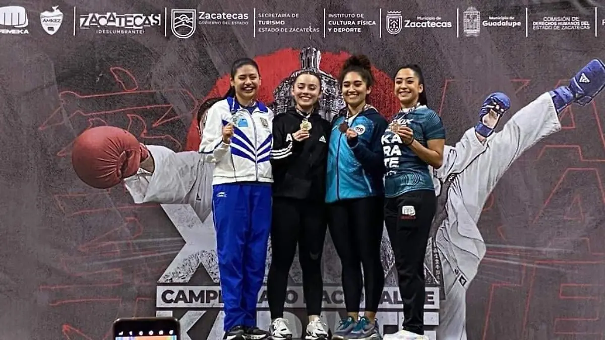 Cortesía Asociación Guanajuatense de Karate - Cinthia de la Rue