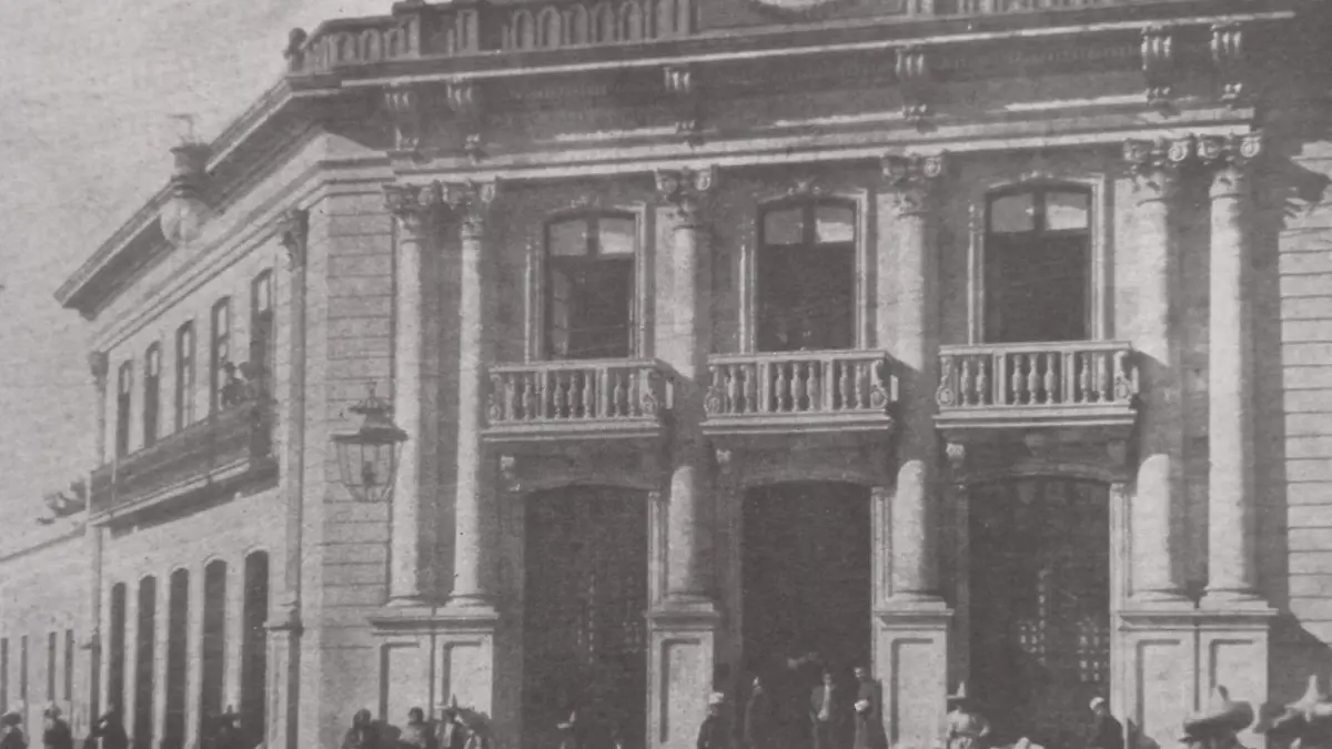La cárcel municipal de León en 1910.