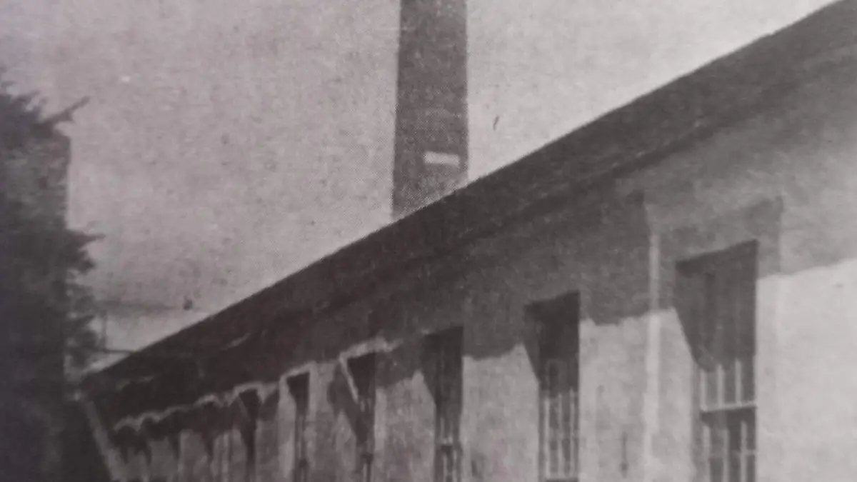 Fábrica de hilados  La Americana en 1910. (2)