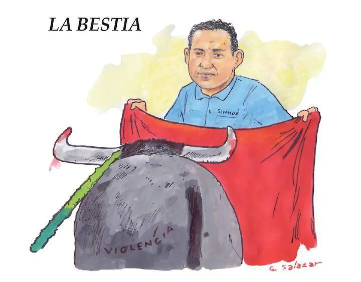 Hoy en el cartón de Salazar - LA BESTIA