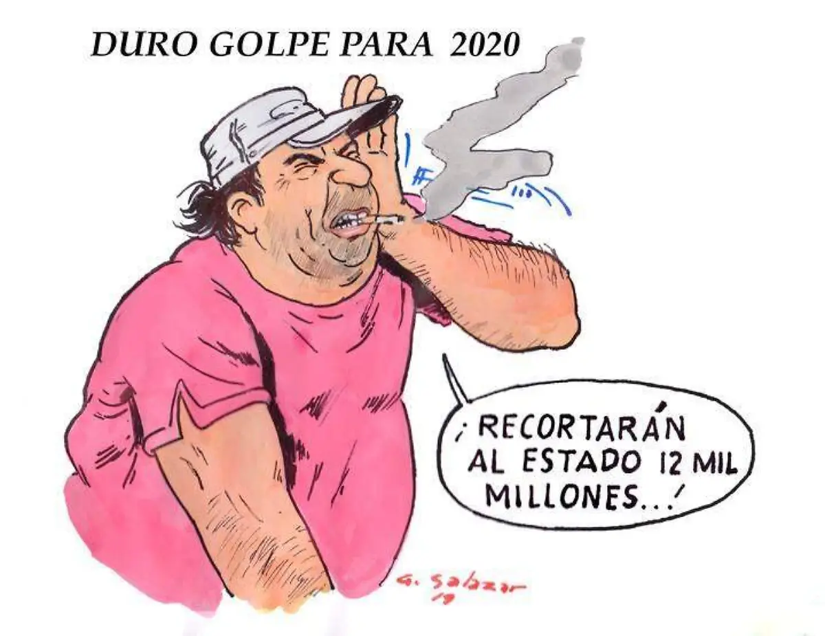 Hoy en el cartón de Salazar _ DURO GOLPE PARA 2020