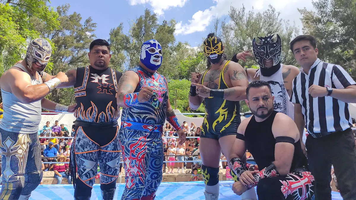 Lucha libre en la Feria de León