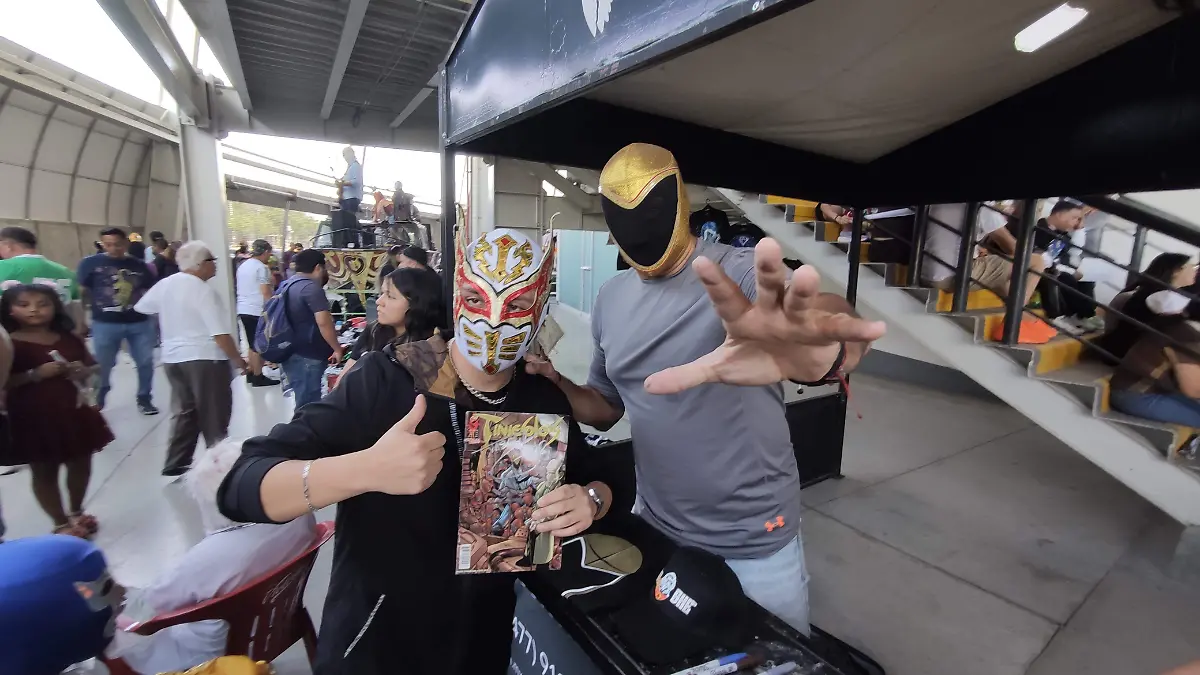 Tinieblas Jr. visitó León por última cuando participó en el “Lucha Libre Fest 2023”