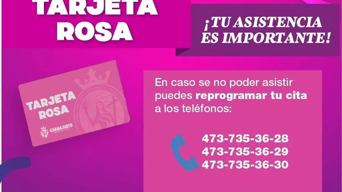 Tarjeta Rosa