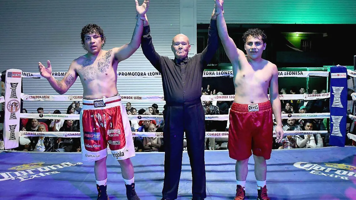 La pelea estelar de “Talento Leonés II” entre Edson Muñoz y Diego Juárez terminó con empate