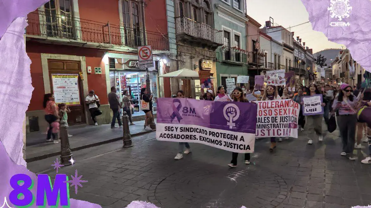 “Fuimos todas” resonó en la capital, donde cientos de mujeres alzaron la voz contra la violencia de género y por la igualdad