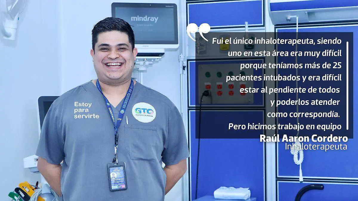 Raúl Aaron Cordero - inhaloterapia - Covid 19