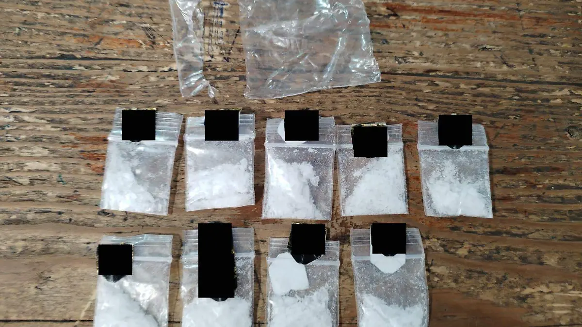 GUANAJUATO- Detención de hombre por posesión de droga cristal en Guanajuato
