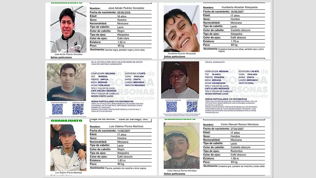 Fichas Alerta Ámber