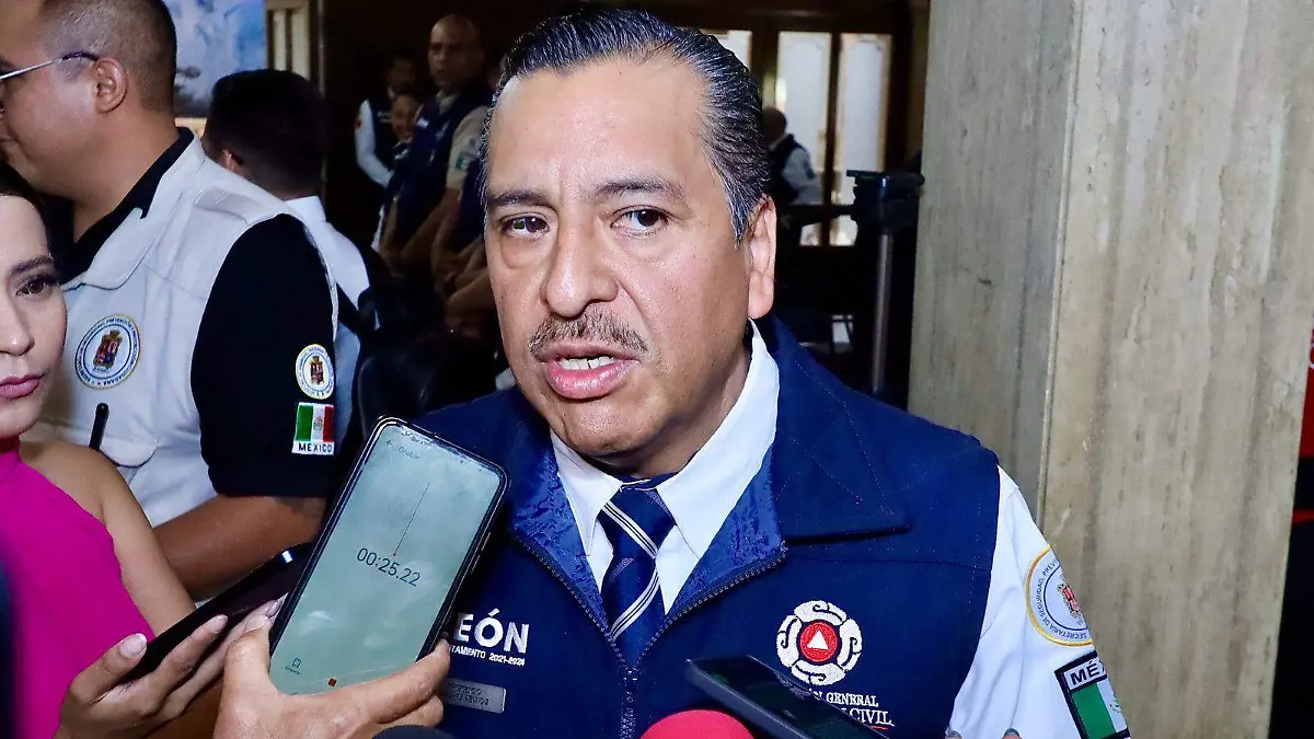 Crescencio Sánchez, Director de Protección Civil