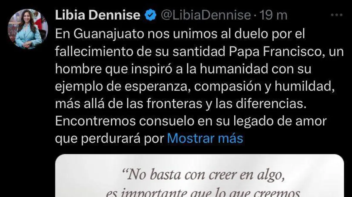 Muere papa francisco