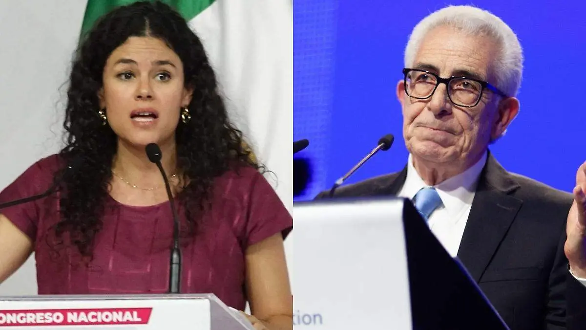 Luisa María Alcalde y Ernesto Zedillo