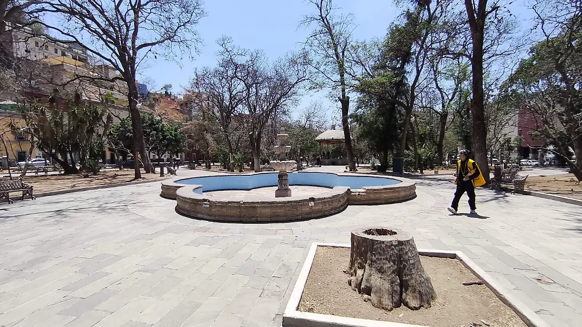 Jardín El Cantador, otro de los espacios olvidados y aprovechados por el graffiti 2