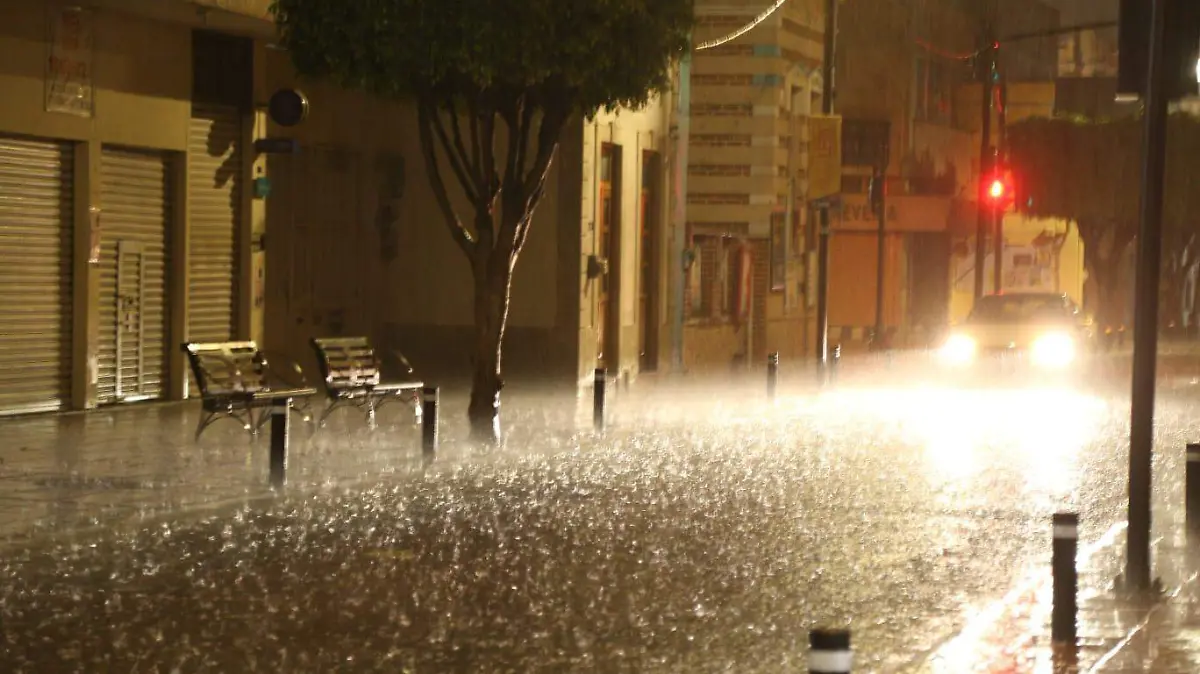 lluvia zona centro fotos jpg sol de leon
