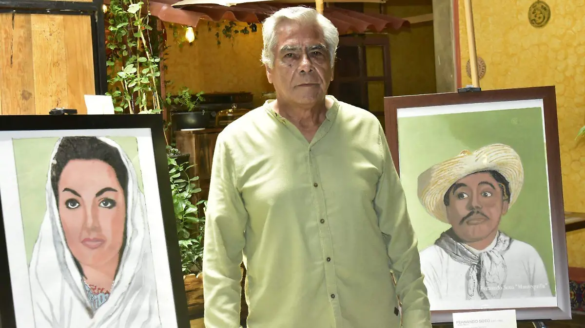 Ecos de Oro, una exposición de 25 retratos de leyendas como Pedro Infante, Dolores del Río y María Félix