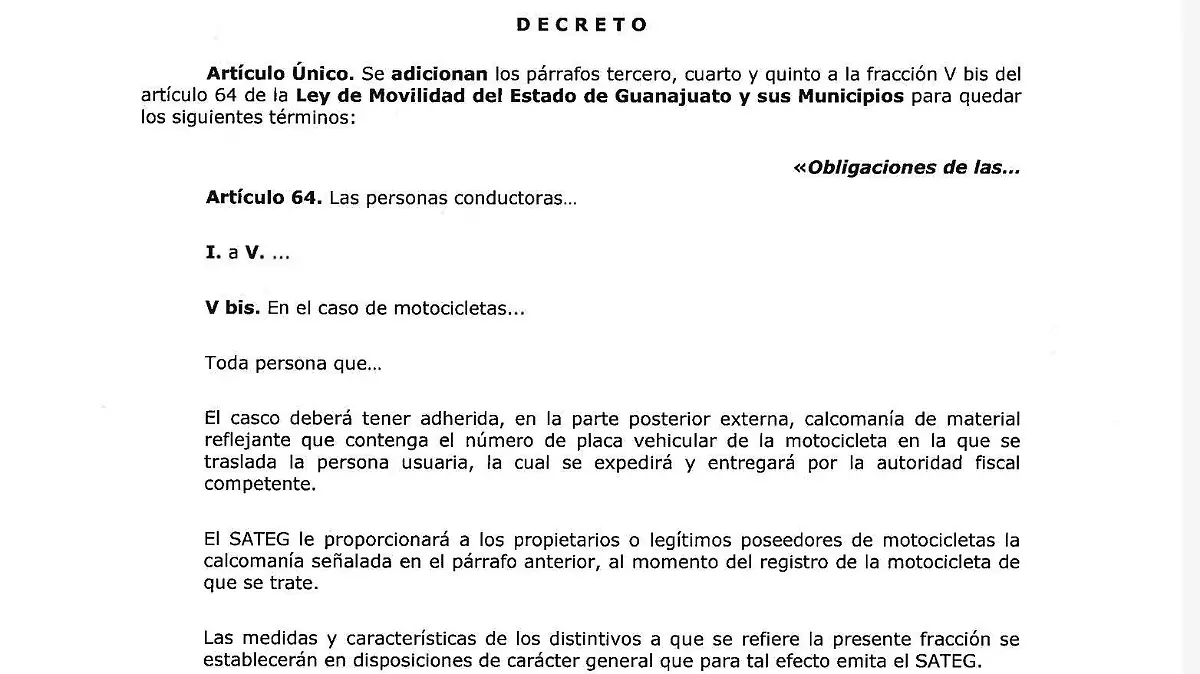 Las reformas se publicarán en el Periódico Oficial del Estado