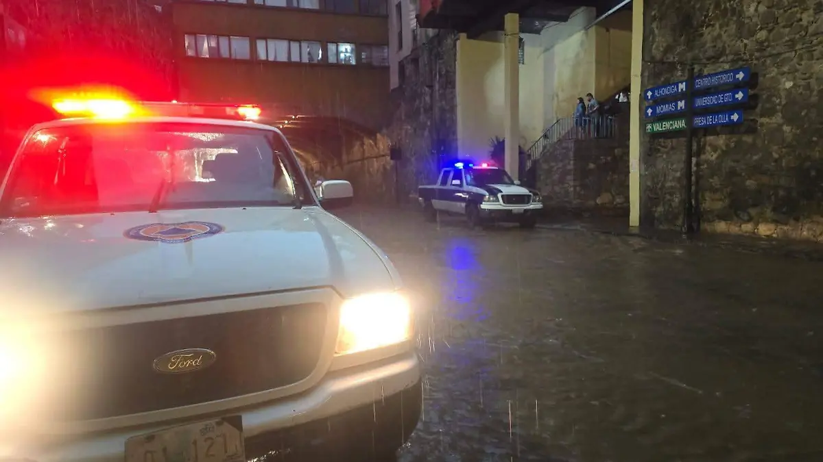 Lluvias en Guanajuato