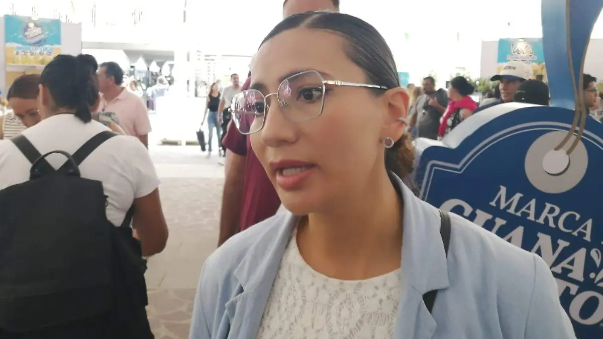 Karla López, encargada del área de atención a mipyme de la Secretaría de Economía de León 