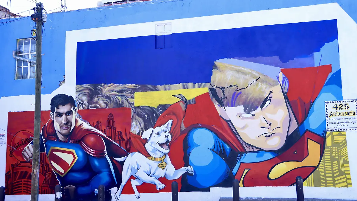 Mural Super Man - Fco Meza (1)