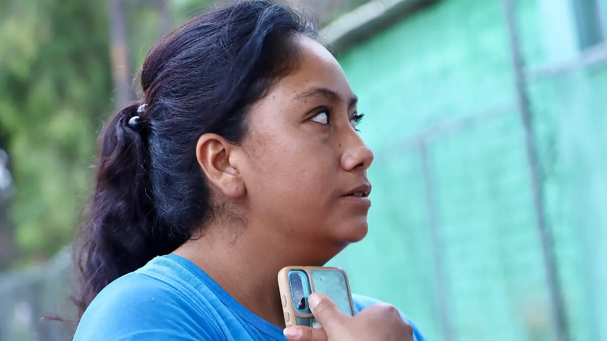 Tere, vecina de la colonia Los Ángeles