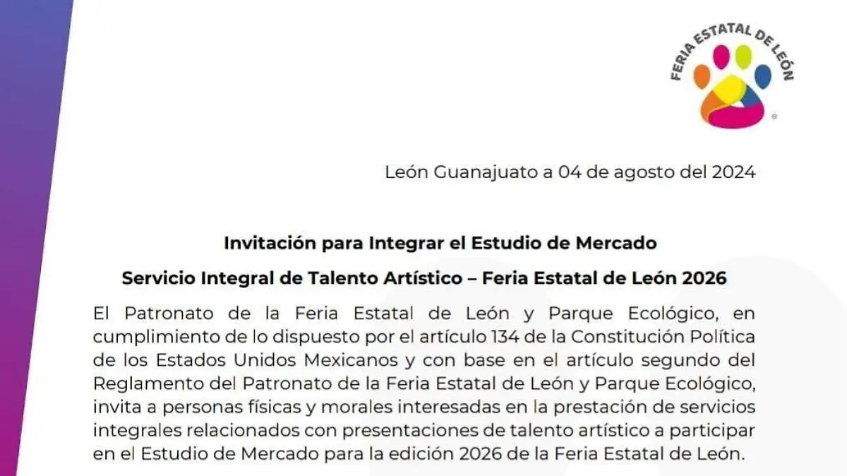 La convocatoria esta disponible del 4 a l 15 de agosto de 2025.