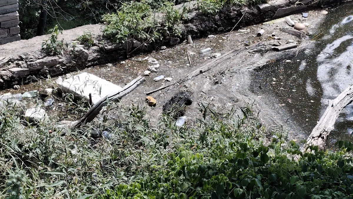 La histórica Presa de Los Santos en Guanajuato está en peligro