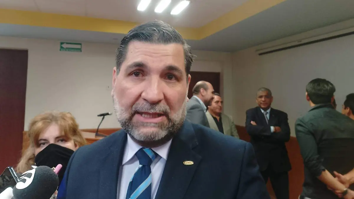 El  presidente nacional de la Cámara Mexicana de la Industria de la Construcción (CMIC), Luis Rafael Méndez Jaled