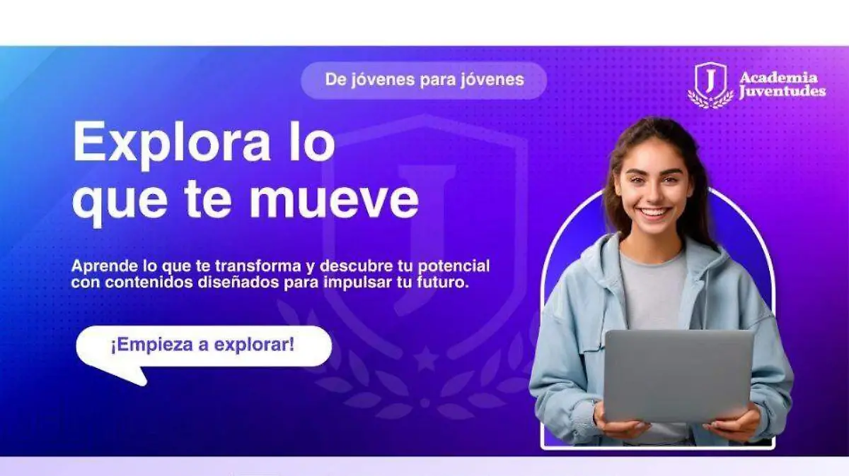Academia Juventudes ofrece cursos gratis, microcredenciales y acceso fácil desde el celular