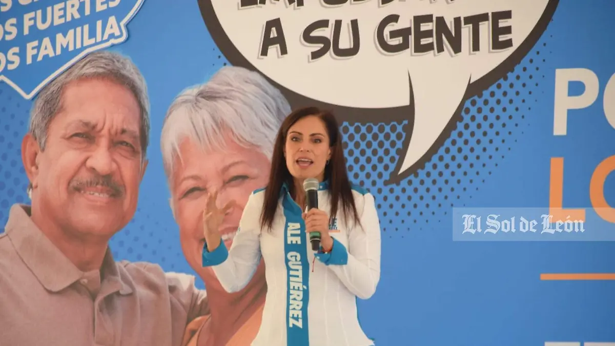 Presidenta Municipal de León Alejandra Gutiérrez
