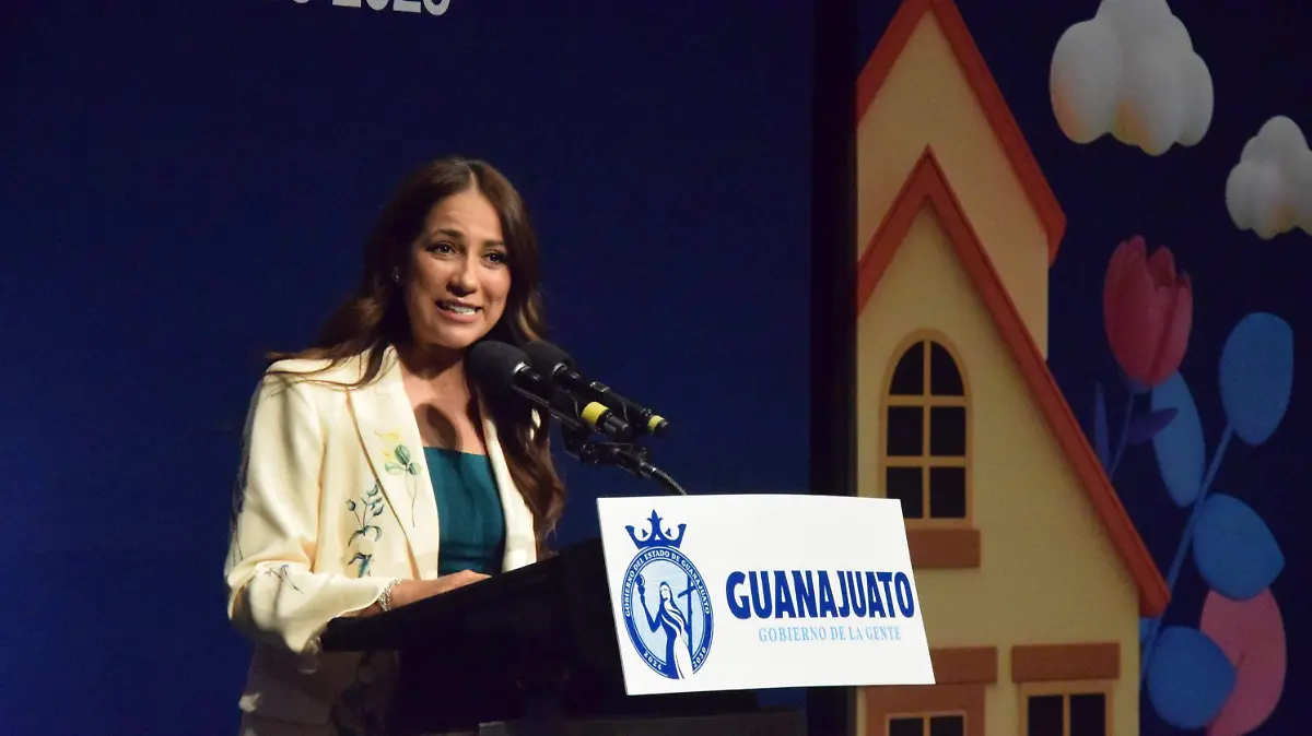 La gobernadora del estado de Guanajuato, Libia Denisse García Muñoz Ledo