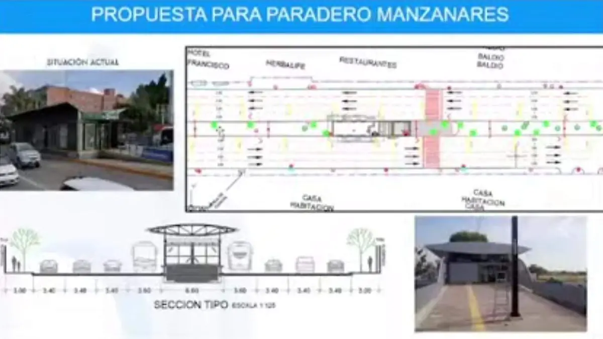 León proyecta renovar paraderos Manzanares y T-21 para mejorar seguridad y servicio del SIT