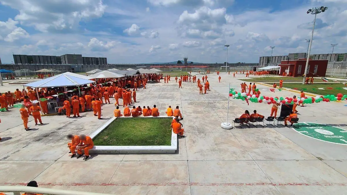Centros penitenciarios de Guanajuato celebran el Grito de Independencia