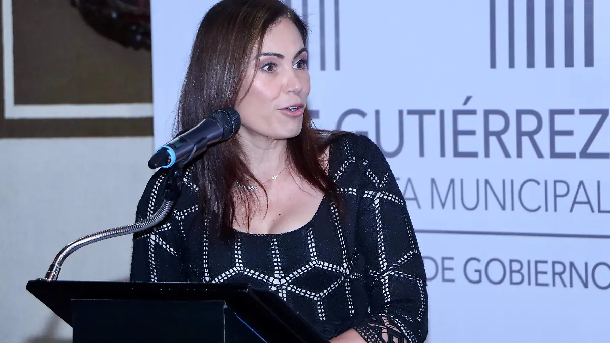 Informe de gobierno de Alejandra Gutiérrez 1