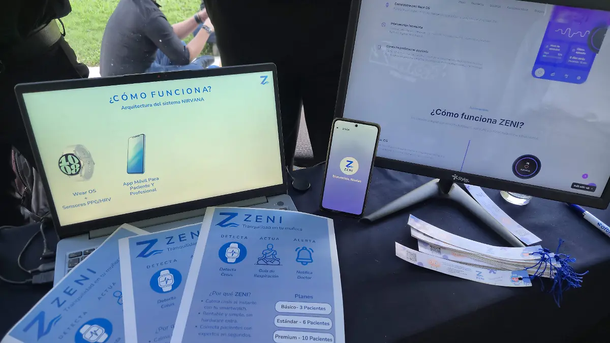 Estudiantes del Tec de León crean app que detecta crisis de ansiedad con IA