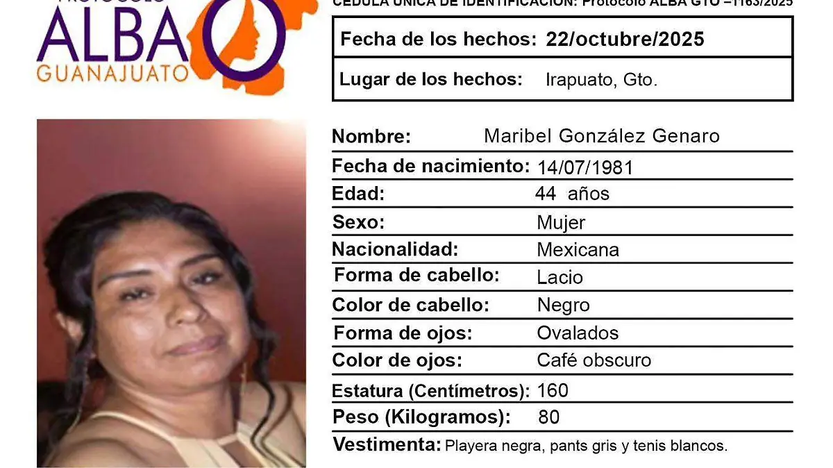 Activan búsqueda urgente de menores y mujeres en Guanajuato