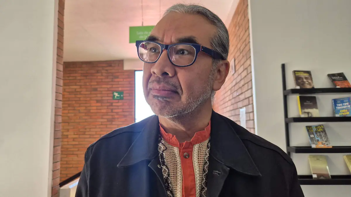 Raymundo Sandoval Bautista, integrante de la Plataforma por la Paz y la Justicia en Guanajuato.